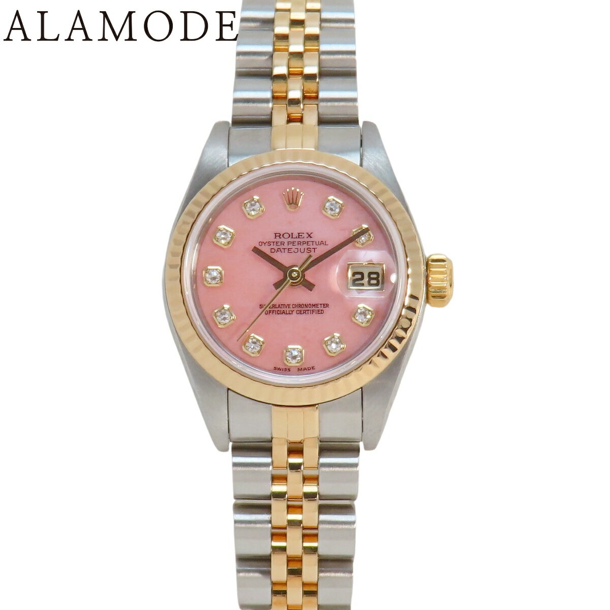 【保証書付】ロレックス デイトジャスト 79173OPG YG/SS ...(2)