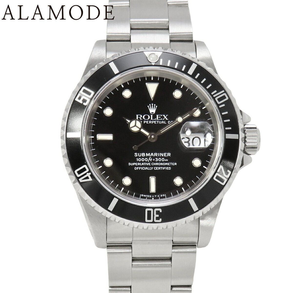 【保証書付】ロレックス サブマリーナー デイト 16610 SS S番...(2)