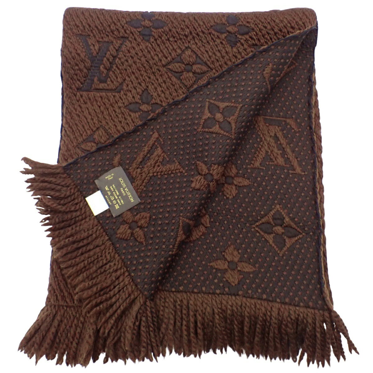 LOUIS VUITTON(ルイ・ヴィトン) モノグラム エシャルプ・ロゴマニア マフラー アパ...