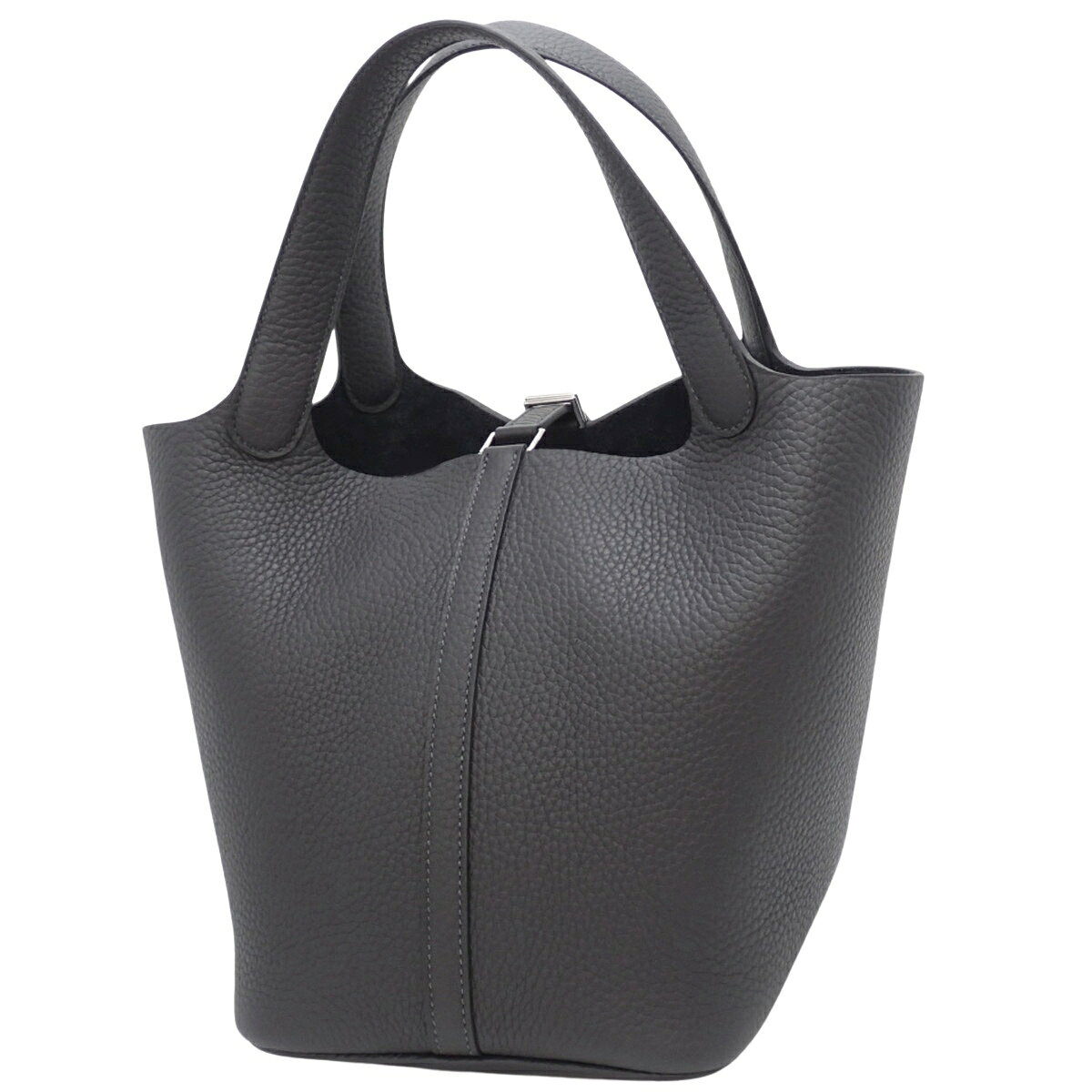 HERMES(エルメス) ピコタンロックMM キャバン ブラック黒 トリヨンクレマンス パラジウム金具 シルバー金具 K刻印 ハンドバッグ トートバッグ レディース 40802193129【中古】【アラモード】 alamode888-10129750 ALAMODE サンプル画像2
