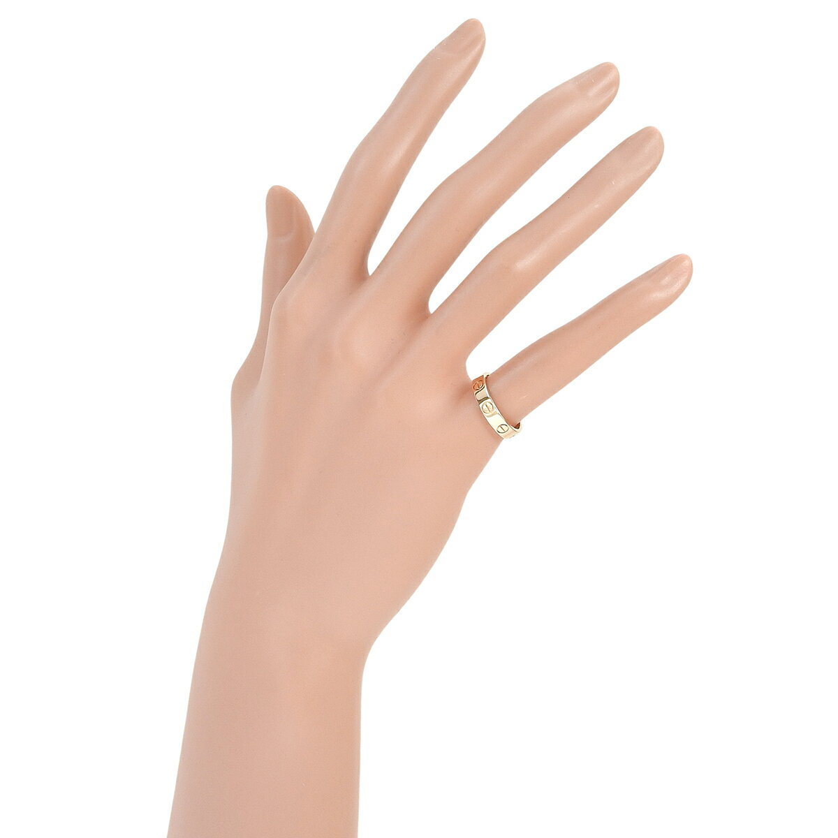 CARTIER(カルティエ) ラブコレクション LOVEリング スモールモデル ピンクゴールド...