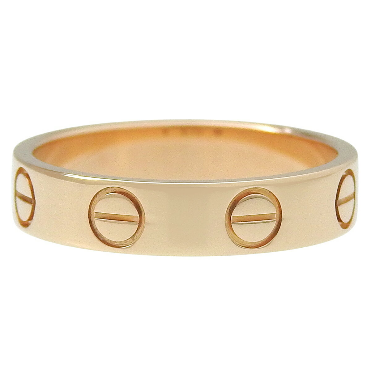 CARTIER(カルティエ) ラブコレクション LOVEリング スモールモデル ピンクゴールド...