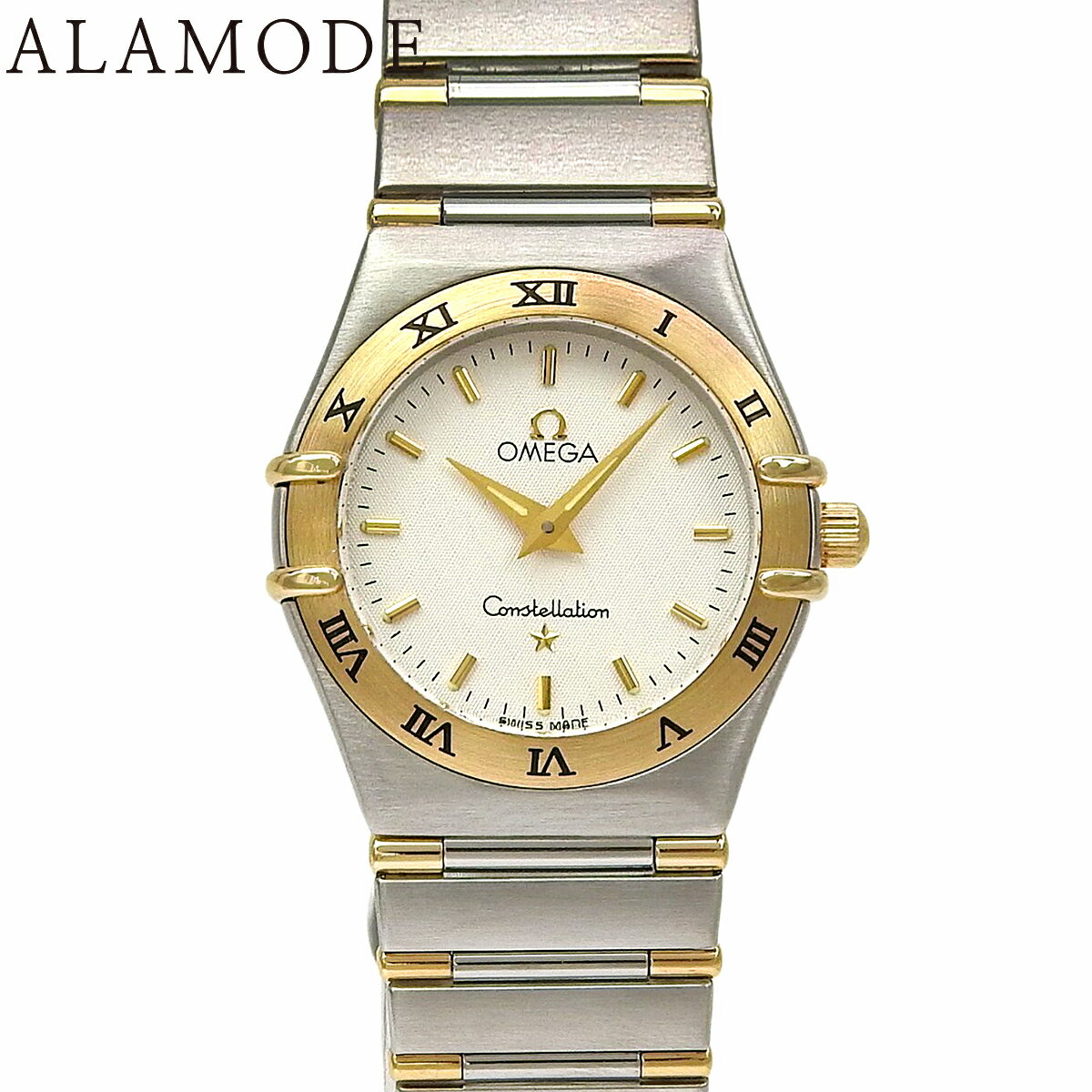 樂天商城 - オメガ コンステレーション 1372.30 YG/SS シルバー クオーツ レディース 41100108564【中古】【アラモード】