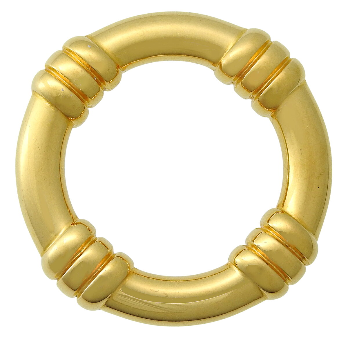 HERMES(エルメス) ブーエ スカーフリング ゴールド金 メタル(GP) アクセサリー ア...