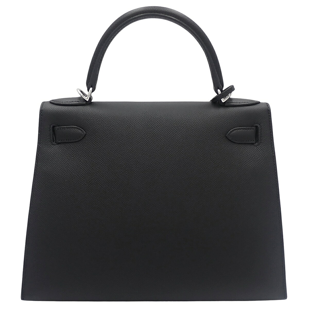 【未使用】HERMES(エルメス) ケリー28(外縫い) ブラック黒 ヴォーエプソン パラジウム金具 シルバー金具 W刻印 ハンドバッグ 肩掛け ショルダー 2WAY レディース 40802205058【アラモード】 alamode888-10132227 ALAMODE サンプル画像2