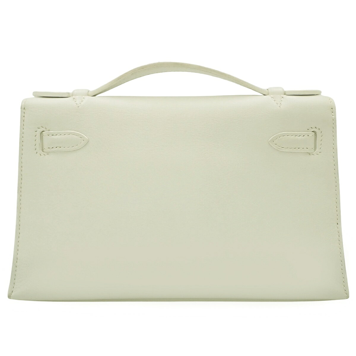 HERMES(エルメス) ポシェットケリー ホワイト白 エバーカラー ゴールド金具 □L刻印 ハンドバッグ ワンハンドル ミニバッグ レディース 40802216700【中古】【アラモード】 alamode888-10134540 ALAMODE サンプル画像2