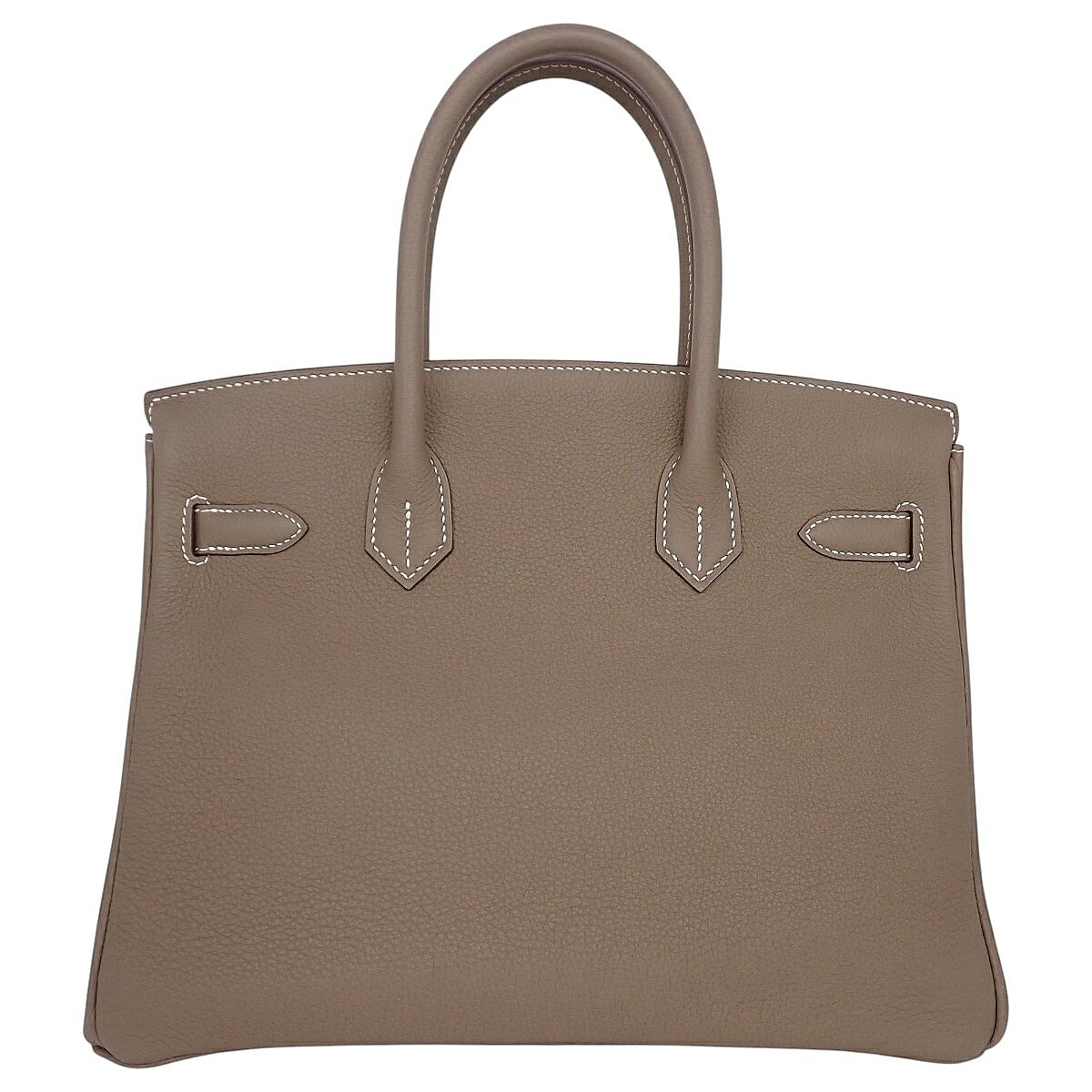 HERMES(エルメス) バーキン30 エトゥープ/エトープ グレージュ トゴ シルバー金具 K刻印 ハンドバッグ レディース 40802219554【中古】【アラモード】 alamode888-10135688 ALAMODE サンプル画像2