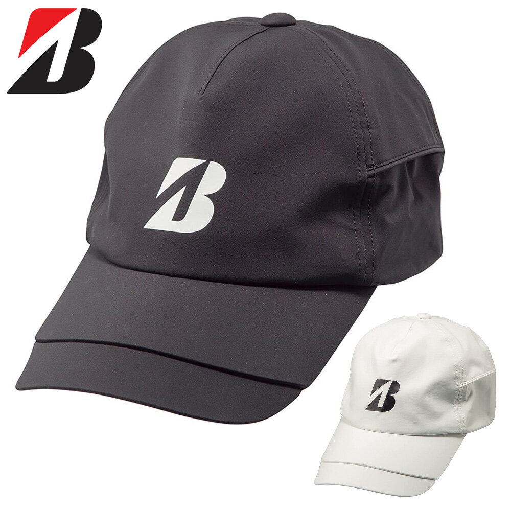 ブリヂストン レインキャップ ゴルフ 帽子 メンズ レディース ブリヂストン BRIDGESTONE キャップ おしゃれ ブラック ホワイト 黒 白 CPG116 フリーサイズ ゴルフキャップ 女性 男性 初心者 人気