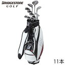 ゴルフセット ゴルフクラブセット クラブ11本セット BRIDGESTONE ブリヂストン クラブセット ゴルフ 初心者セット キャディバッグ付き BG-100...