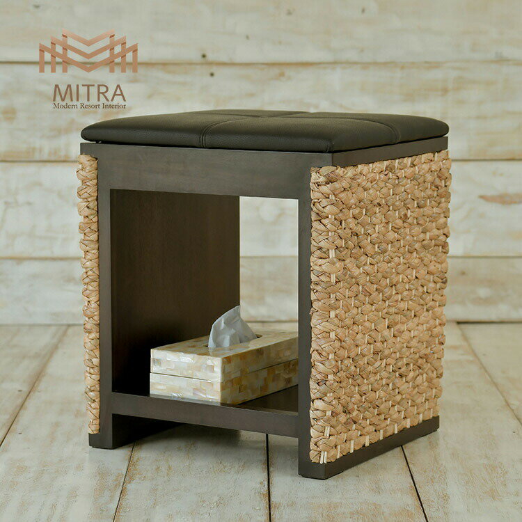 ウォーターヒヤシンススツール収納棚...