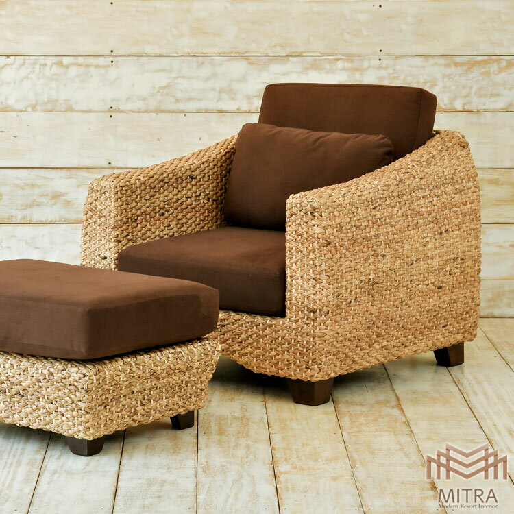 ウォーターヒヤシンスソファー1人掛...