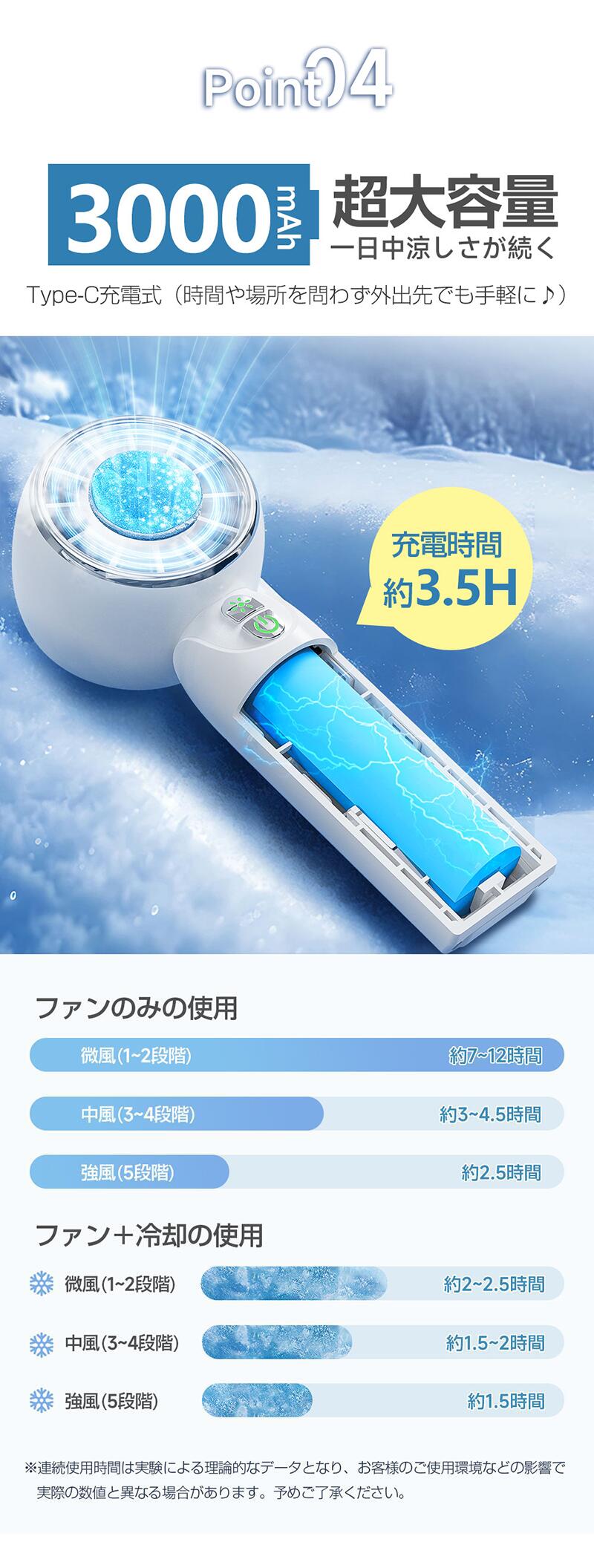 ハンディファン 冷却プレート＼進化版／2025夏冷感☆手持ち扇風機 冷却プレート 扇風機 ハンディ 扇風機 小型 ハンディファン 強風 冷却 充電式 卓上 小型扇風機 防災グッズ 携帯扇風機 冷却モード 扇風機 ミニ扇風機 半導体冷凍チップ 小型扇風機 2025