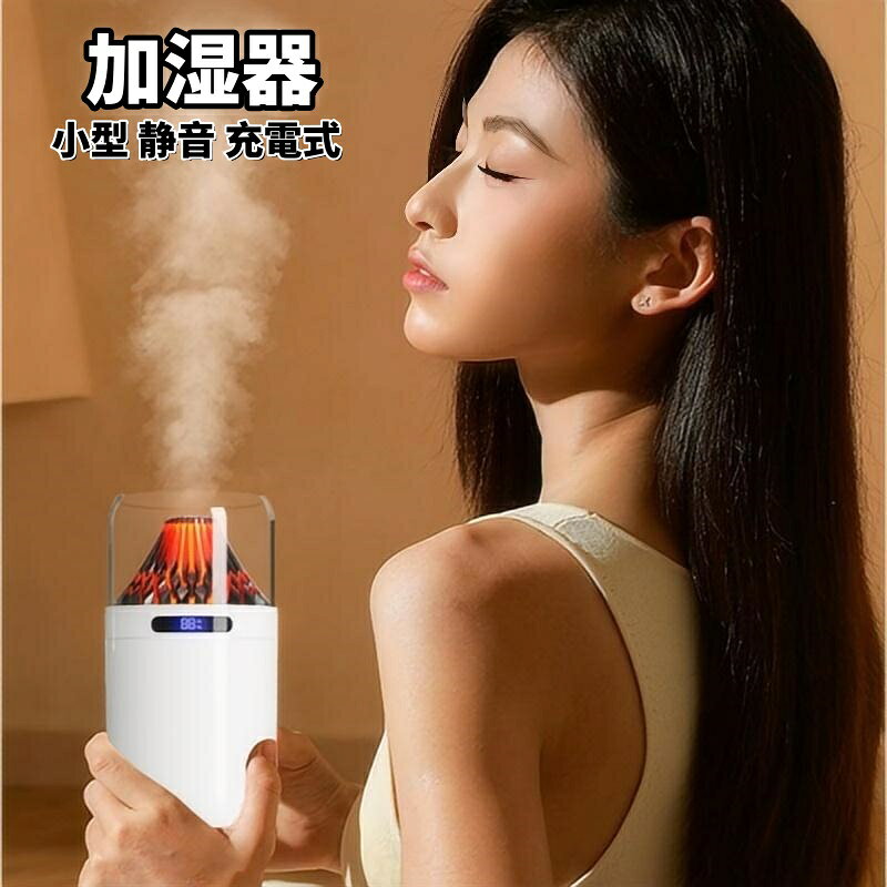 美品登場☆加湿器 小型 静音 充電式 乾燥対策 卓上加湿器 大容量 車載 空気清浄機能 超音波式加湿器 車内快適 水分補給 次亜塩素酸水対応 空焚き防止 湿度調節 車内空気調整 手入れ簡単 静かな運転 持ち運びやすい 車載加湿機 オフィス 寝室 子供部屋