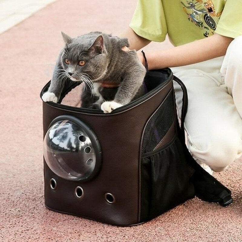 ペット用 ペットバッグ 収納 通気孔 携帯便利 ペット 猫 犬 見える ドッグ キャッ...