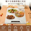 食品保温プレート ホットプレート 食品用電気保温トレイ 折りたたみ式 電気保温トレイ 卓上保温プレート 60℃~100℃ 温度調節可 ホットプレート 10秒急速加熱 お手入れも簡単 フルプレート加熱 収納袋付き ホームビュッフェ レストラン