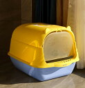 猫砂盆全閉鎖型超特大号猫トイレ引き出し式猫砂屎盆防臭猫用品です