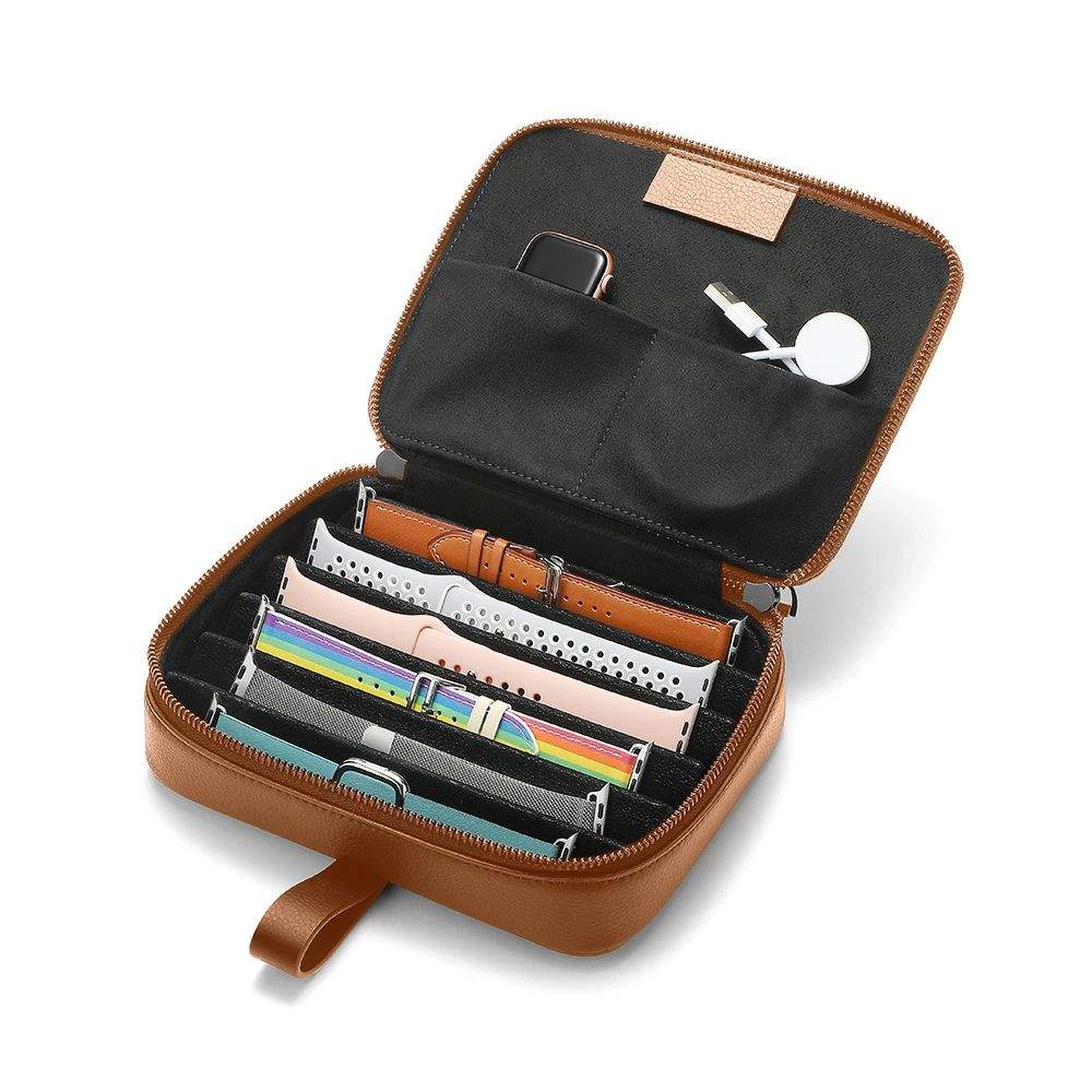 2025年最新 Apple watch バンド 収納 ケース スマートウォッチ バンド収納ケース applewatch バンド 収納 Apple watch バンド収納バッグ スマートウォッチバンド アップルウォッチ収納 旅行 交換ベルト収納 腕時計ハンド ベルト 収納 プレゼント