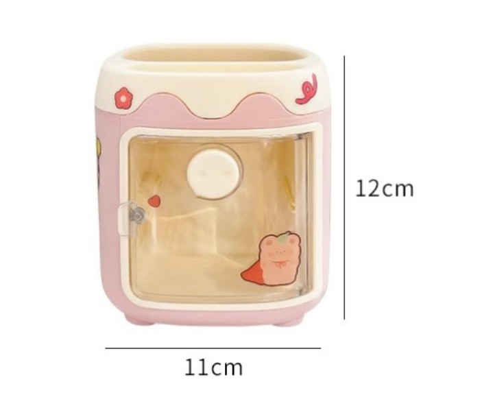 Rakuten - かわいいキャラクター文房具収納ケースins学生寮デスクトップ収納ケース高外貌水平収納ケース