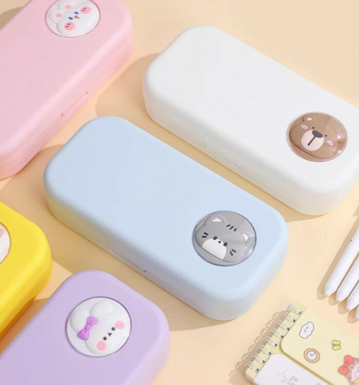 Rakuten - かわいい筆箱筆箱文房具用品収納箱キャラクター児童女子中学生小学生筆箱プレゼント
