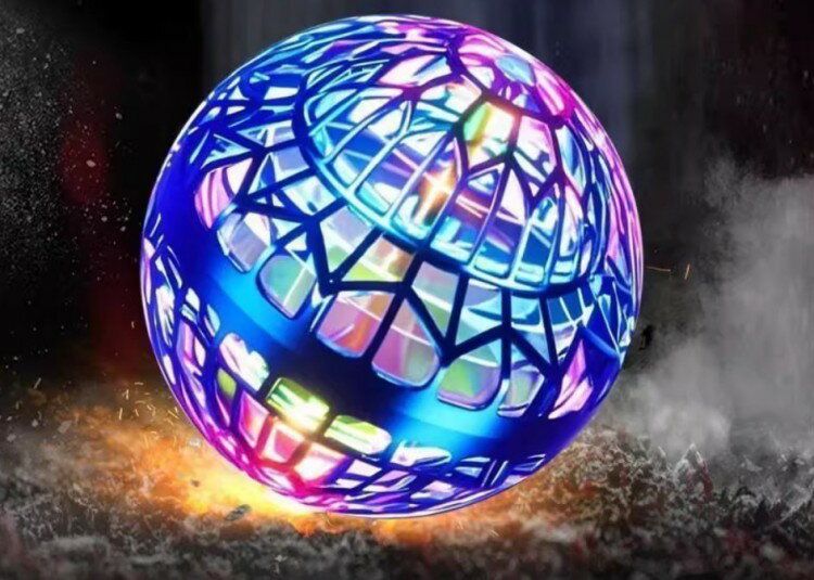 空飛ぶボール フライング ボール 空飛ぶ ブーメラン スピナー ジャイロ ドローン UFO おもちゃ 光る 飛行 ボール LEDライト 子ども 遊び 浮遊 ロータリー 回転式 飛行ボールトイ ミニドローン 可愛い 知育 玩具 フライングボール
