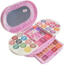 子供 コスメセット メイクアップセット キッズ用メイクボックス 38点セット 化粧品おもちゃ おままごと ごっこ遊び 姫系お化粧セット 無毒無害 水洗える 化粧箱付き 携帯便利 可愛い コスメ玩具 コスメセット女の子 おもちゃ 人気 ・お誕生日プレゼント|詳細画像