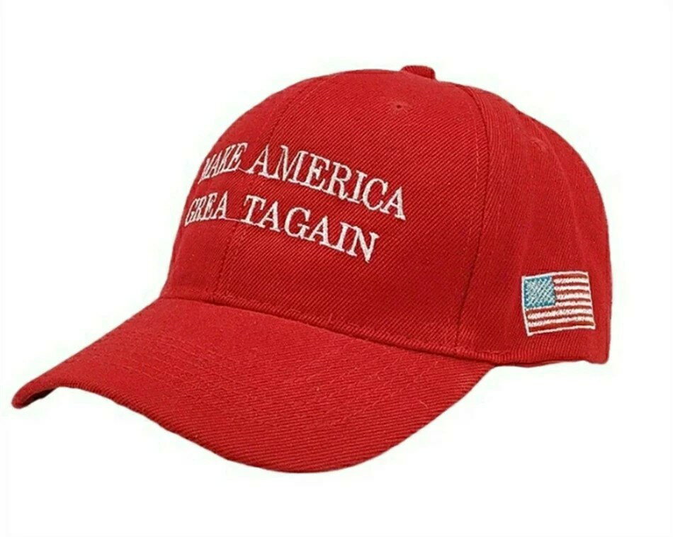 ドナルドトランプ ベースボールキャップ 綿95% 帽子 58-64cm キャップ Make America Great Again Hat アメリカ国旗