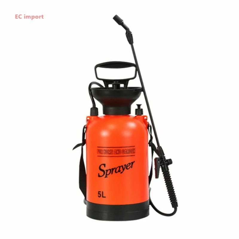散水機 噴霧器 5L 蓄圧式 スプレー プレッシャー式 手動式 肩掛け 軽量 ポータブル コンパクト 水 殺虫 除草剤 洗車 ハウス 窓 園芸噴霧 噴霧機 手動 水やり 殺虫剤 雑草対策 雑草防止 虫対策 虫駆除 雑草除去 霧吹き 散水器