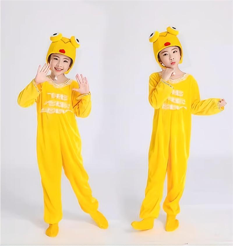 新商品のオタマジャクシがお母さんを探します子供の働物の公演の衣装金魚のカエル...