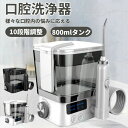 口腔洗浄機 電動 ジェットウォッシャー 口腔洗浄器 歯 ジェット 据え置き式 トゥースジェット しかん洗浄機 口腔洗浄機 10段調整 Type-C充電式 IPX7防水 大容量 歯間ジェット洗浄 口腔洗浄 歯茎ケア
