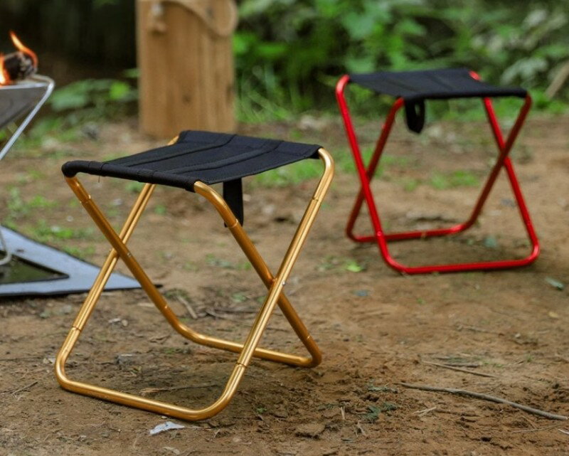 折りたたみ椅子 折り畳みチェア 収納袋付き 軽量 工具不要 コンパクト アウトドア キャンプ 野外