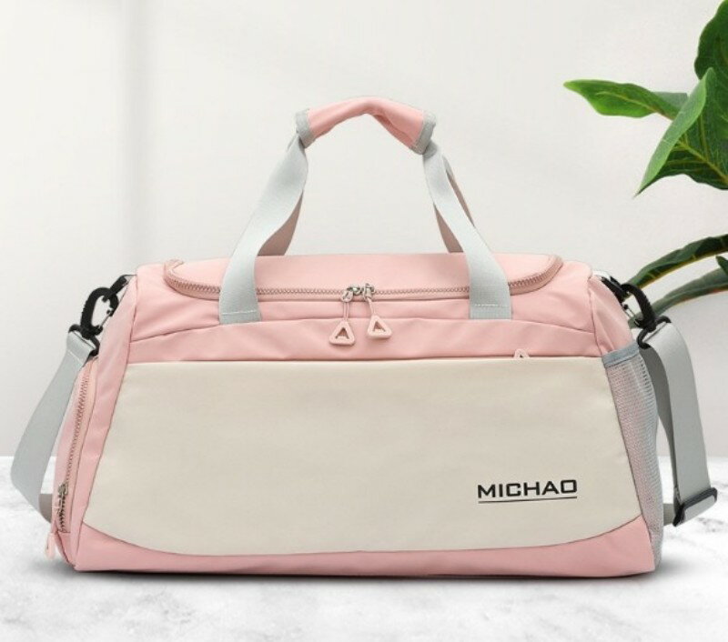 ファッション出張カバーポール旅行バッグ大容量待産短路荷物収納袋ロゴ入り手提げフィットネスバッグ