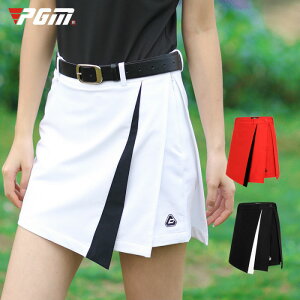 ゴルフウェア レディース スカート ゴルフスカート パンツ一体型 パンツ 無地 ホワイト 白 レッド 赤 黒 ブラック M L XL おしゃれ 可愛い 綺麗 シンプル