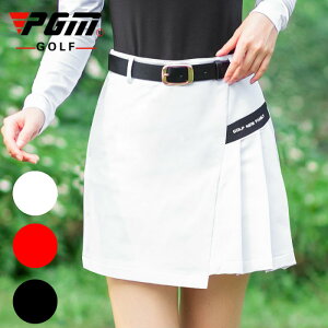 ゴルフウェア レディース ゴルフスカート スカート 無地 ホワイト レッド ブラック 白 赤 黒 M L XL おしゃれ 可愛い 綺麗 シンプル