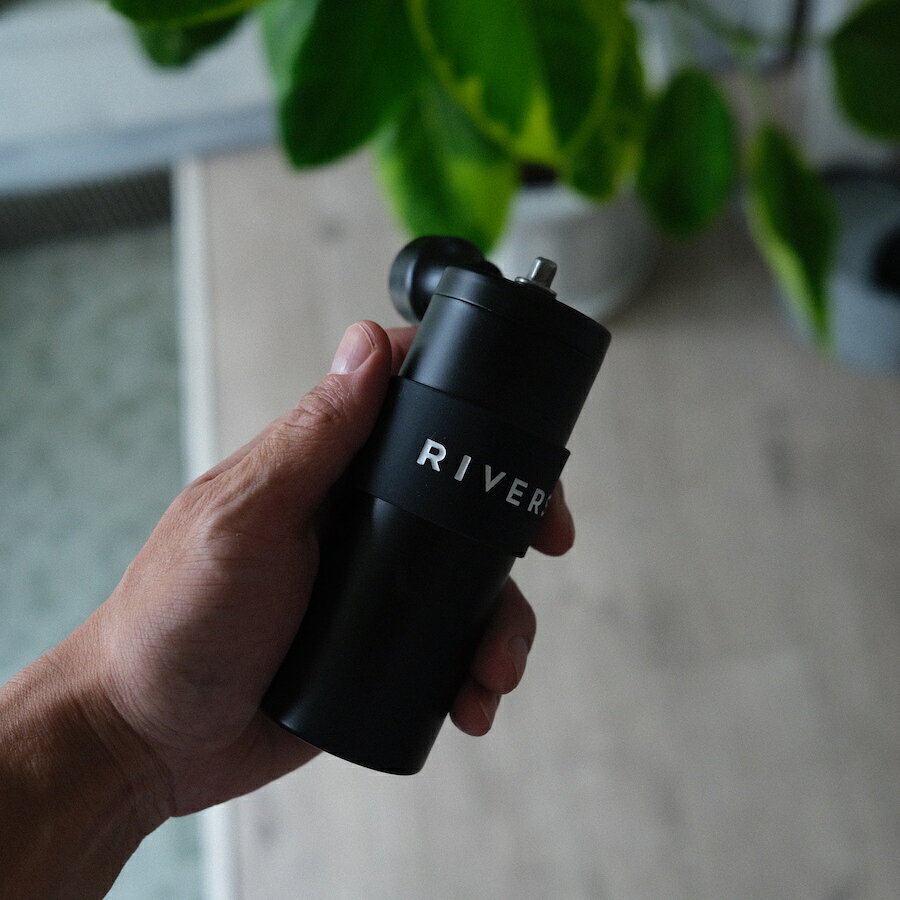 正規品 RIVERS コーヒーグラインダーグリット（ブラック / シルバー） グラインダー 手挽きミル ミル コーヒーミル リバーズ コーヒーミル キャンプ アウトドア GRIT（グリット） albertcoffee-10000085 アルバートコーヒーロースターズ サンプル画像2