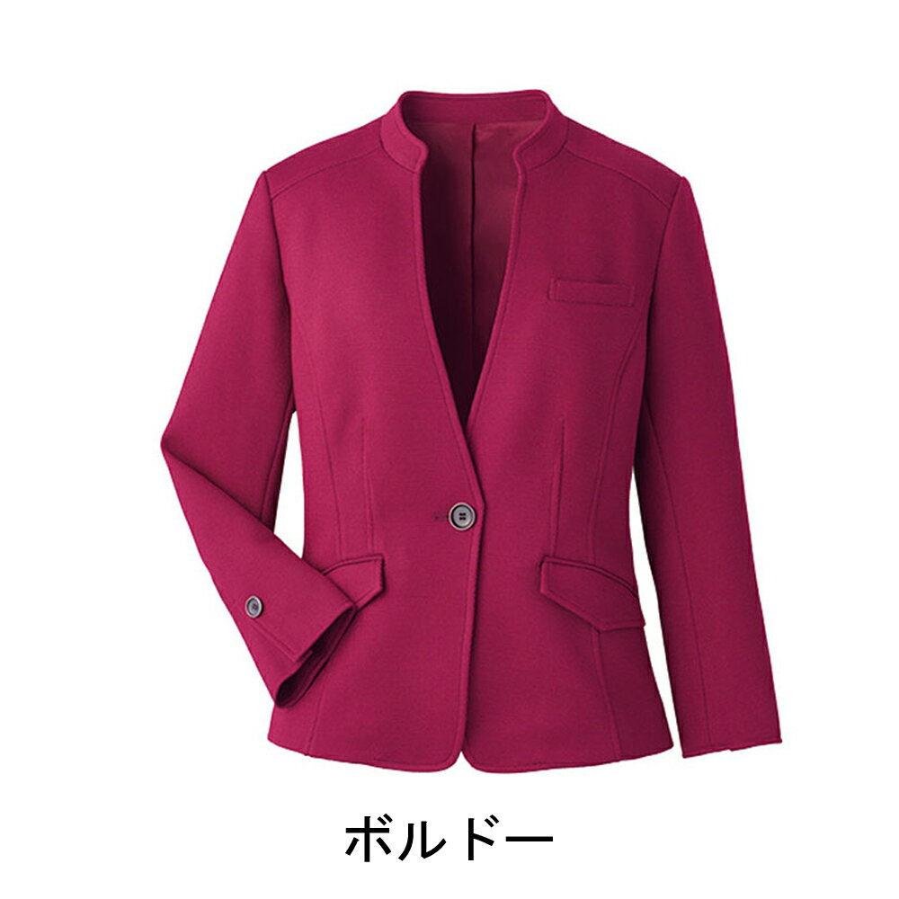 ハネクトーン早川 HANECTONE | 事務服 ジャケット 9175 5号〜19号 ボルドー ブラック