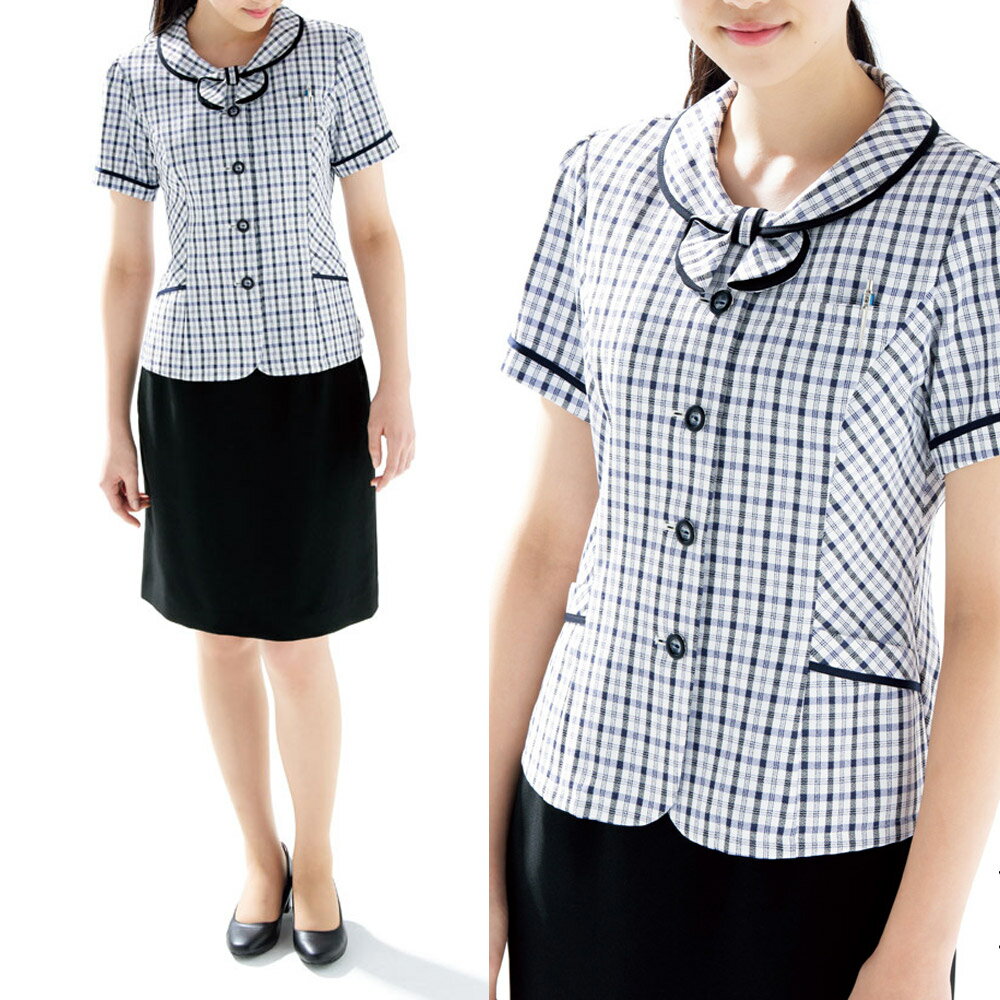 【特価】 事務服 トップス オーバーブラウス ...の紹介画像2
