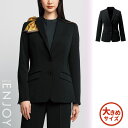 【特価】 事務服 ロング ジャケット NAJ040 S カーシーカシマ ホームクリーニング 洗える 洗濯 リクルート 女子制服 売れ筋 ブラック 大きいサイズ 19号