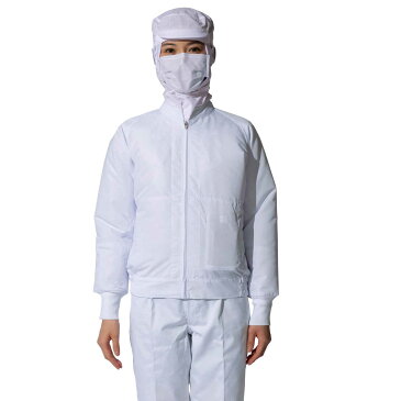 【アタックベース】 2021年新商品 白衣ブルゾン 単品 【空調服 003 + 200g大型保冷剤2個】 涼しい 熱中症対策 作業服 作業着 アウター キャンプ アウトドア 清涼 軽量