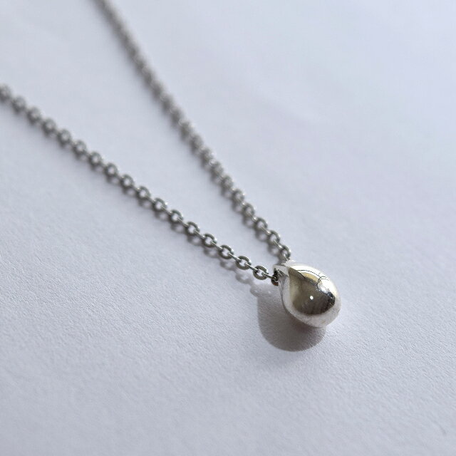 【AQA】しずくネックレス SV925ネックレス シルバー しずく 雫 アクセサリー ジュエリー 純銀 涙 メンズ レディース ユニセックス(4)