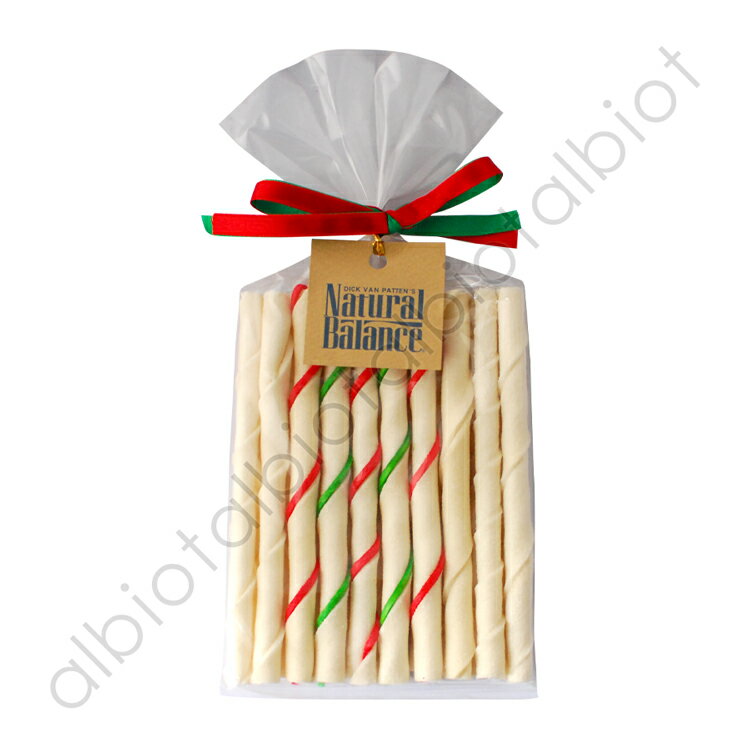 ナチュラルバランス チューイングスティック クリスマスバージョン 20本入【12月10日限定　1等最大100%ポイントバック】【楽天スーパーSALE】