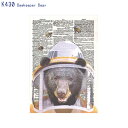 A[eBXg̃CXgvgꂽ|XgJ[h (K430)Beekeeper Bear