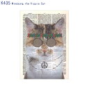 A[eBXg̃CXgvgꂽ|XgJ[h (K435)Windsong the Hippie Cat