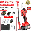 【翌日発送】電動剪定バサミ 電動ハサミ 充電式剪定ばさみ 剪定バサミ 充電式バサミ 電動 超軽量 切断径40mm ブラシレスモーター搭載 女性 園芸用はさみ 電...