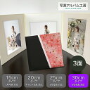 【ポイント2倍×最大15%OFF】 写真台紙 6切 3面 【和風花柄・桃】 写真プリント付 六つ切り 3面見開き 仕上げ 記念写真 お宮参り 成人式 七五三 結婚式 お祝い 内祝い プレゼント ギフト オリジナル おしゃれ ZD41