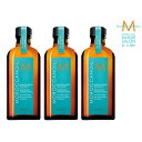 《5%OFF&P5倍》【 送料無料 / ショッパー&ポンプ付き 】《3本セット》MOROCCAN OIL モロッカンオイル トリートメント / 100ml [洗い流さないトリートメント ヘアオイル アウトバス]【正規販売店 メーカー認証】