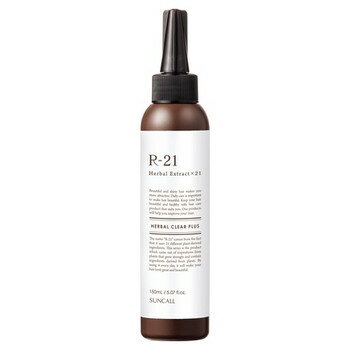 SUNCALL サンコール R-21 ハーバルクリア プラス / 150ml インバス スカルプケア ヘッドマッサージ【美容室ALBUM/サロン専売品/正規品/あす楽】