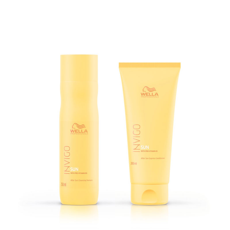 【LINE登録で300円OFFクーポン配布中】【美容室ALBUM/正規品/あす楽】 WELLA ウエラ INVIGO インヴィゴ サン クレンジングシャンプーサン エクスプレストリートメント セット