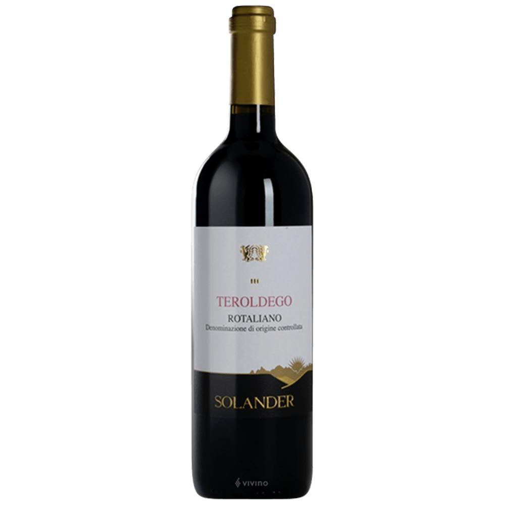 Solander Teroldego Rotaliano DOC 2019 ソランデル テロルデゴ ロタリアーノ イタリアワイン 赤ワイン..