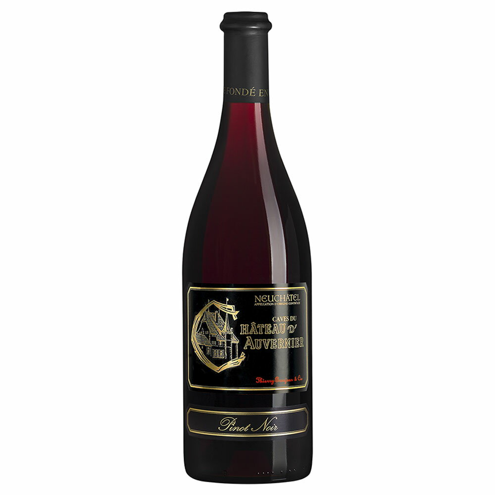 シャトー ドーヴェルニエ ピノ・ノワール ヌーシャテル AOC 2022Chateau d'Auvernier, Pinot Noir Neuchatel AOC 2022 スイス ピノノワール ミディアムボディ 赤ワイン ワイン wine 赤 ルビーレッド 美味しい