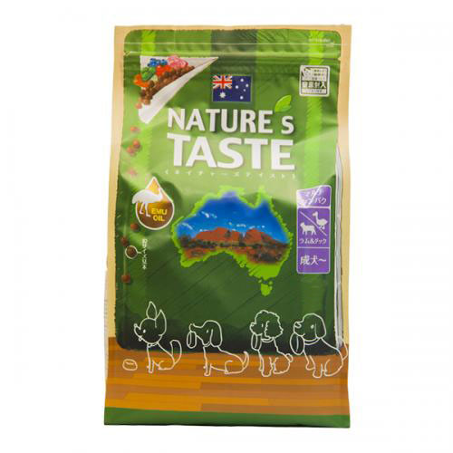 【NATURE's TASTE】ネイチャーズテイスト ラム＆ダック [成犬・アダルト] 1.5kg○